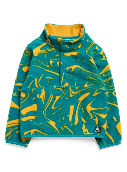 Product image of Toddlers' Burton Cinder Fleece Anorak[Variant:Liquid Gold]