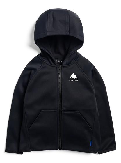 Product image of Toddlers' Burton Crown Weatherproof Full-Zip Fleece[Variant:True Black]