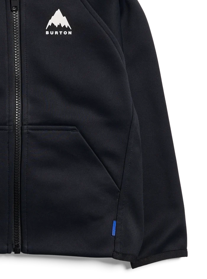 Product image of Toddlers' Burton Crown Weatherproof Full-Zip Fleece[Variant:True Black]