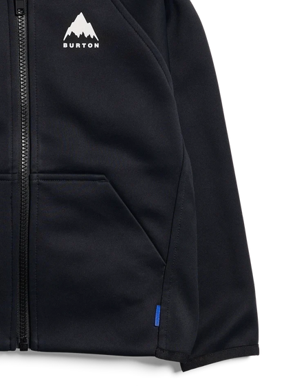 Product image of Toddlers' Burton Crown Weatherproof Full-Zip Fleece[Variant:True Black]