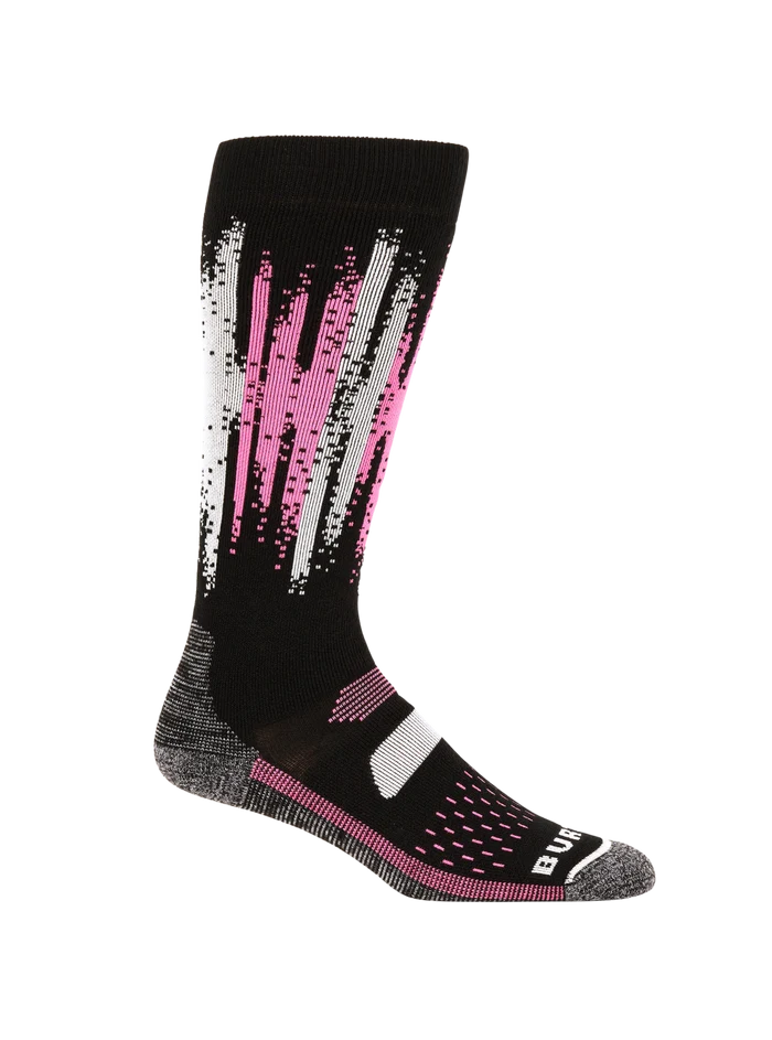 Product image of Women's Burton Performance Midweight Socks[Variant:Shockwave Stripes]
