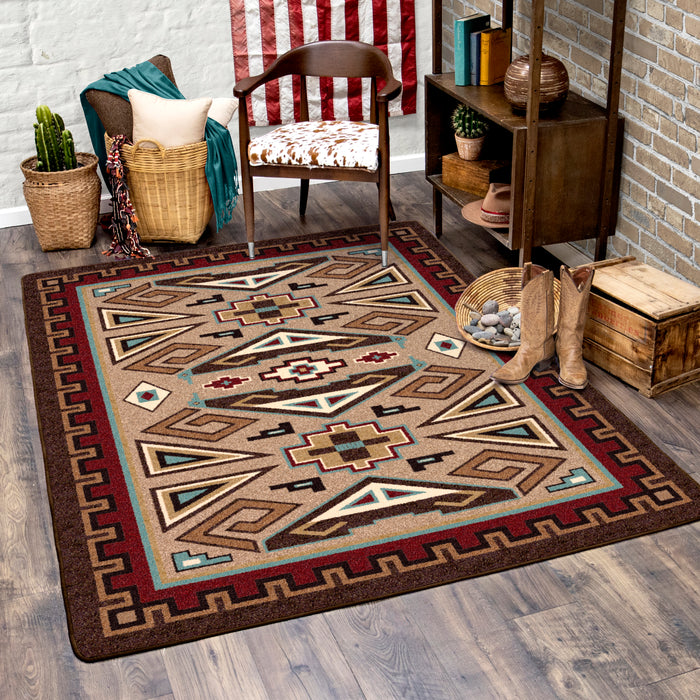 Image of an area rug, Butte - Southwest