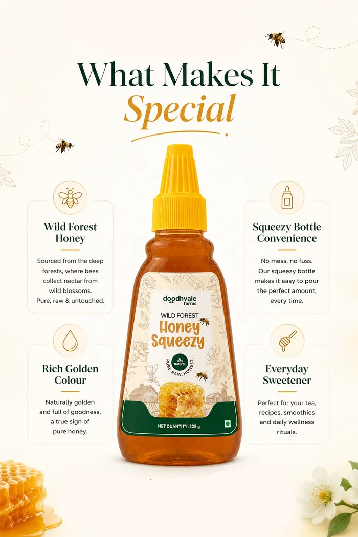 Buy 1 Get 1 Wild Forest Honey Squeezy