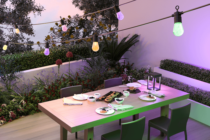 Calex Smart Outdoor Festoon 24v - RGB and Warm White