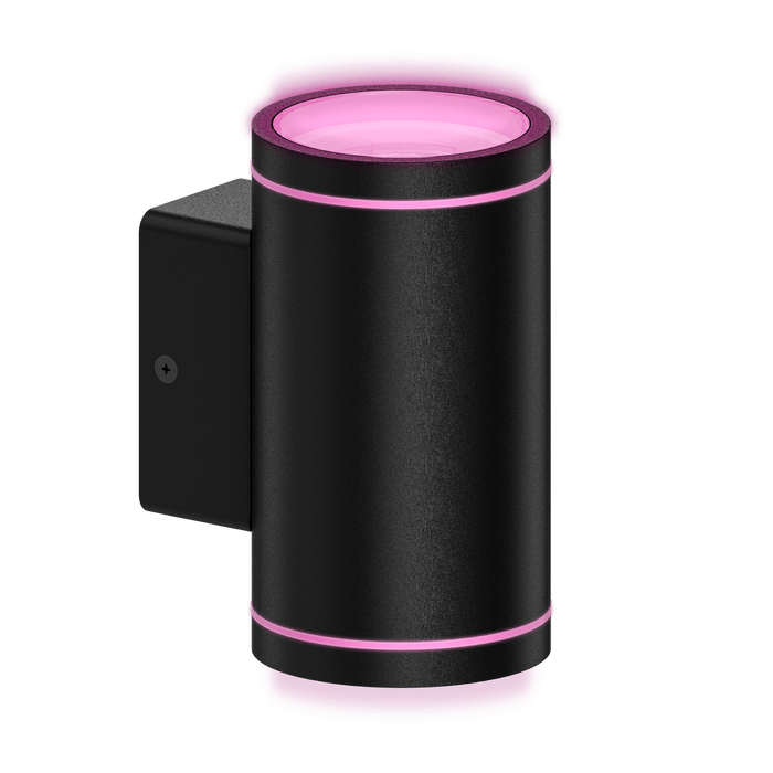 Calex Smart Wall Light - Up & Down - RGB + CCT - Black