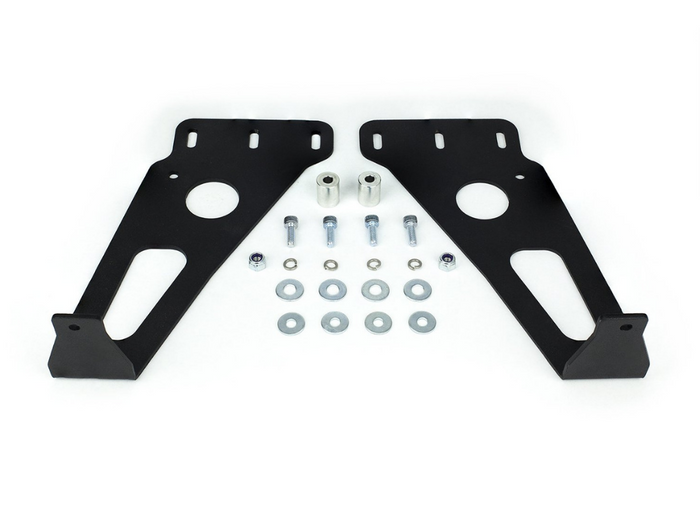 Cali Raised 32" Hidden Grille LED Light Bar Mounting Brackets For 4Runner (2014-2024)