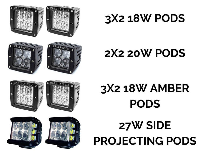 Cali Raised Ditch Light Kit For 4Runner (2003-2009)
