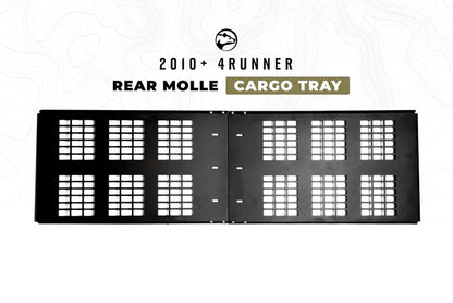 Cali Raised Rear Molle Cargo Tray For 4Runner (2010-2024)