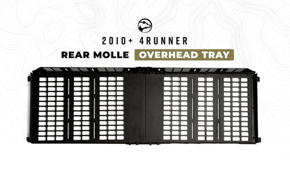 Cali Raised Rear Molle Overhead Tray For 4Runner (2010-2024)