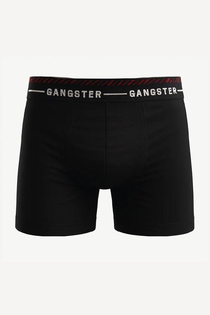 Calzoncillo Calzoncillo Poliamida Twin Negro/Blanco - Gangster