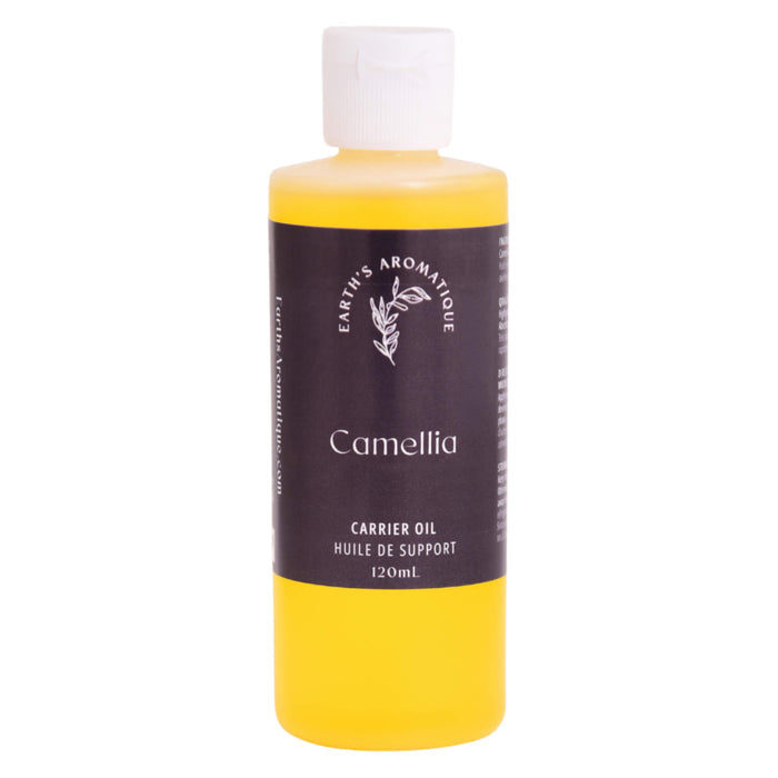 Bottle of Earth's Aromatique Camellia Oil 120mL