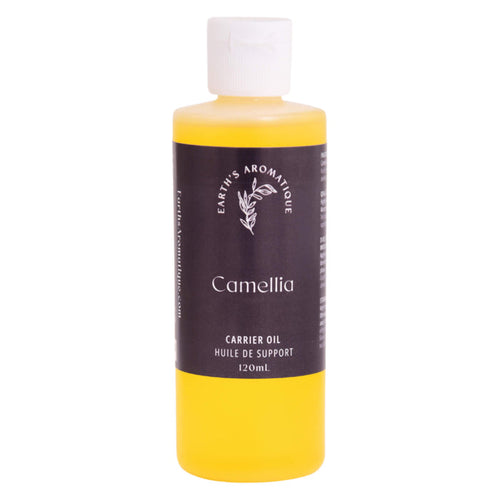 Bottle of Earth's Aromatique Camellia Oil 120mL