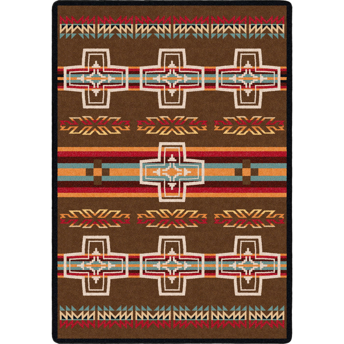 Image of an area rug, Canyon Cross - Sunset