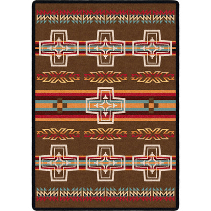Image of an area rug, Canyon Cross - Sunset