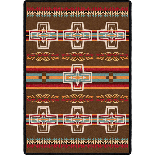 Image of an area rug, Canyon Cross - Sunset
