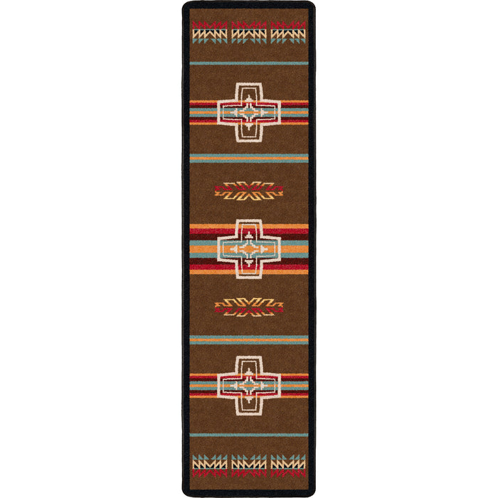 Image of an area rug, Canyon Cross - Sunset