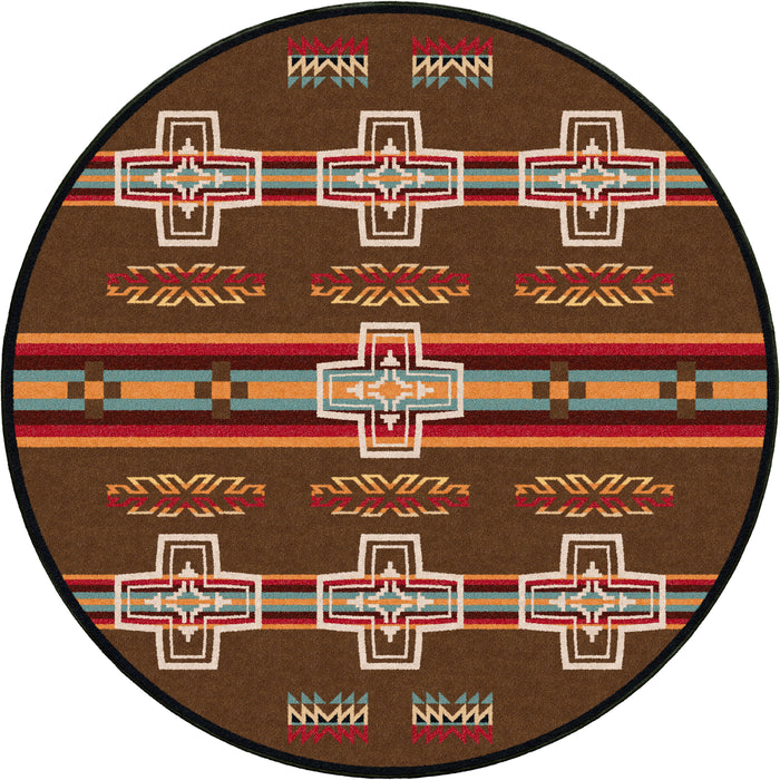 Image of an area rug, Canyon Cross - Sunset