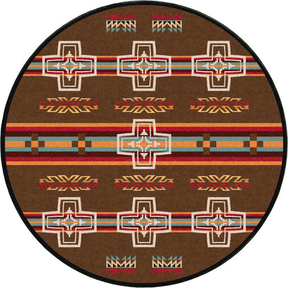 Image of an area rug, Canyon Cross - Sunset