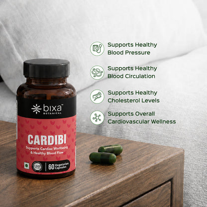 CARDIBI 60 Veg Capsules (450mg) Supports Cardiac Wellbeing