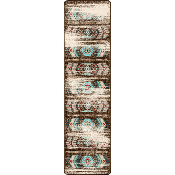 Image of an area rug, Carlsbad Distressed - Turquoise