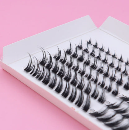 Cashmere Curl CC  DIY Cluster Lashes – At Home Salon Quality 8 10 12 14 16mm by MinuLashes