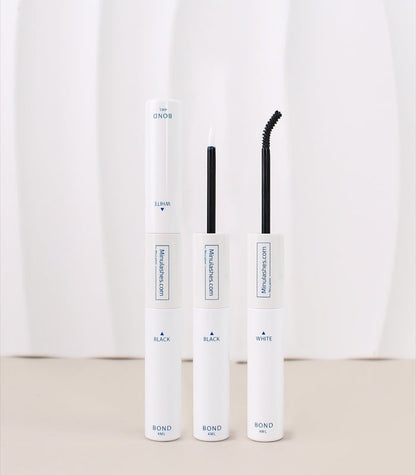 Cashmere Eyelash Kit – The Ultimate Luxury for Your Eyes. Limited edition! Eyelashes plus bond & bond,sealer, remover and tweezer  plus brush by MinuLashes