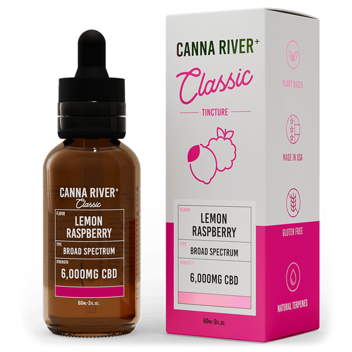 Broad Spectrum (Non-THC) / Lemon Raspberry / 6000mg CBD / 60mL