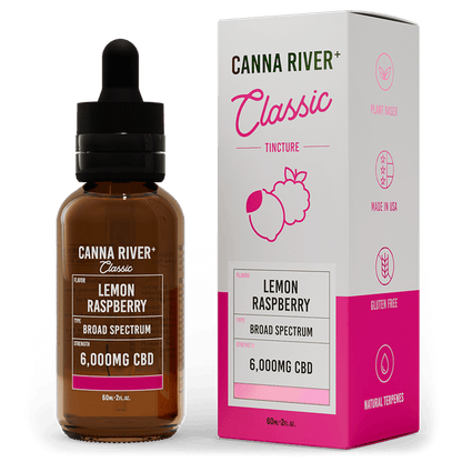 Broad Spectrum (Non-THC) / Lemon Raspberry / 6000mg CBD / 60mL