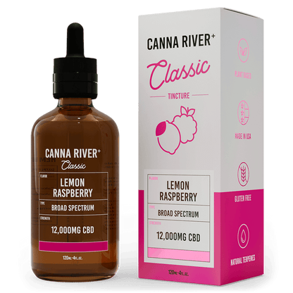 Broad Spectrum (Non-THC) / Lemon Raspberry / 12000mg CBD / 120mL
