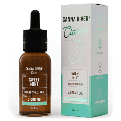 Broad Spectrum (Non-THC) / Sweet Mint / 3000mg CBD / 30mL
