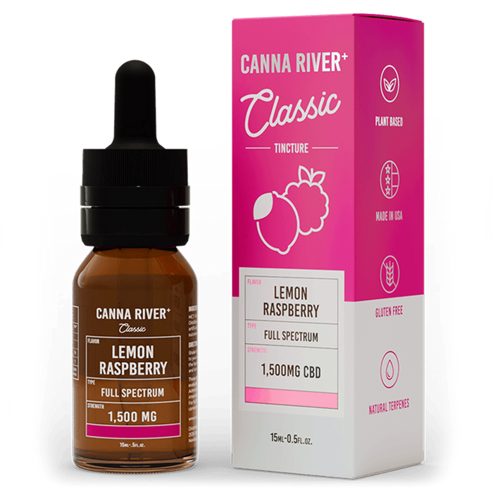 Full Spectrum (Contains THC) / Lemon Raspberry / 1500mg CBD / 15mL