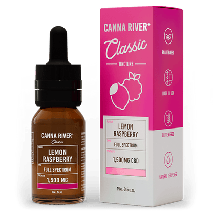 Full Spectrum (Contains THC) / Lemon Raspberry / 1500mg CBD / 15mL