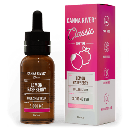 Full Spectrum (Contains THC) / Lemon Raspberry / 3000mg CBD / 30mL