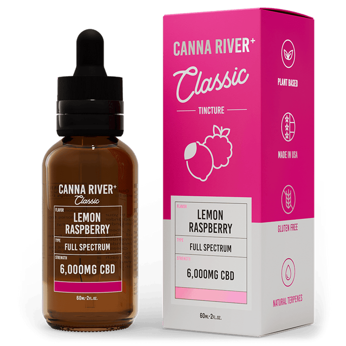 Full Spectrum (Contains THC) / Lemon Raspberry / 6000mg CBD / 60mL