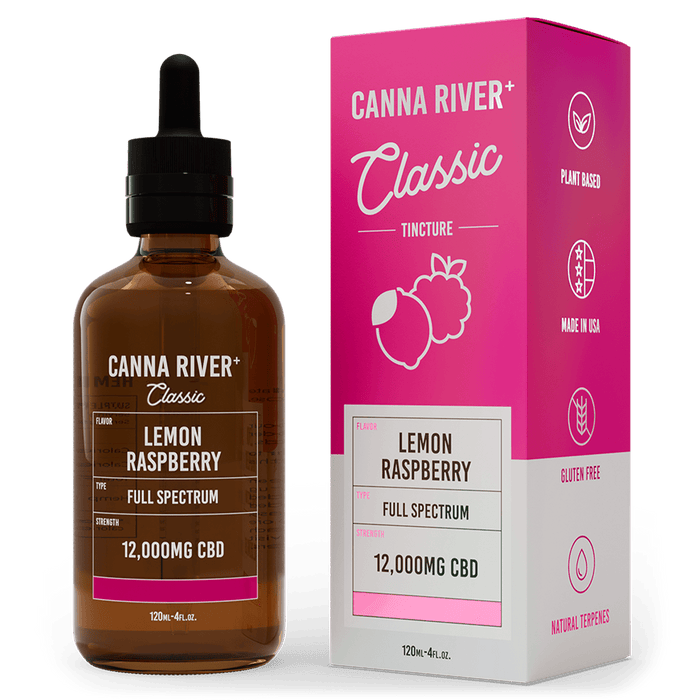Full Spectrum (Contains THC) / Lemon Raspberry / 12000mg CBD / 120mL