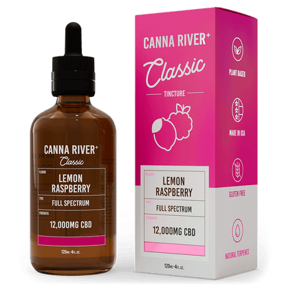 Full Spectrum (Contains THC) / Lemon Raspberry / 12000mg CBD / 120mL