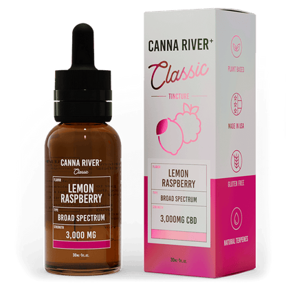 Broad Spectrum (Non-THC) / Lemon Raspberry / 3000mg CBD / 30mL