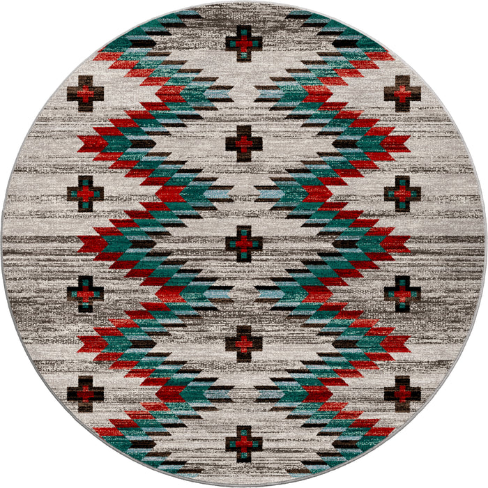 Image of an area rug, Celebration - Lively Blue
