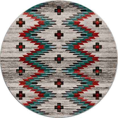 Image of an area rug, Celebration - Lively Blue