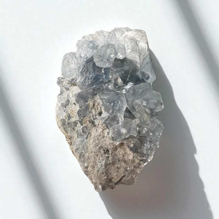Celestite Cluster 462 grams, Raven's Cauldron, 6 N. Sandusky St, Delaware, OH 43015