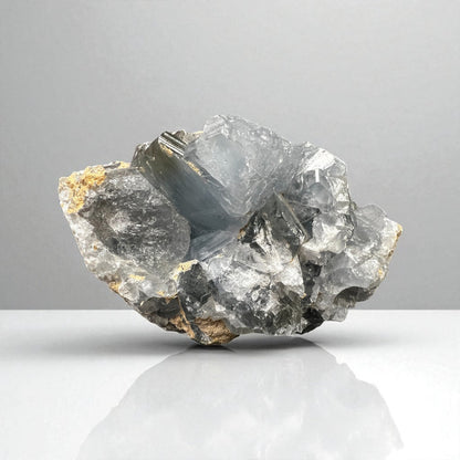 High-quality 2 lb Celestite crystal cluster with vibrant blue crystals from Raven’s Cauldron – 5 x 2.5 x 2.25 inches. 6 N. Sandusky St., Delaware, OH 43015