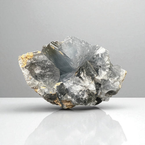 High-quality 2 lb Celestite crystal cluster with vibrant blue crystals from Raven’s Cauldron – 5 x 2.5 x 2.25 inches. 6 N. Sandusky St., Delaware, OH 43015