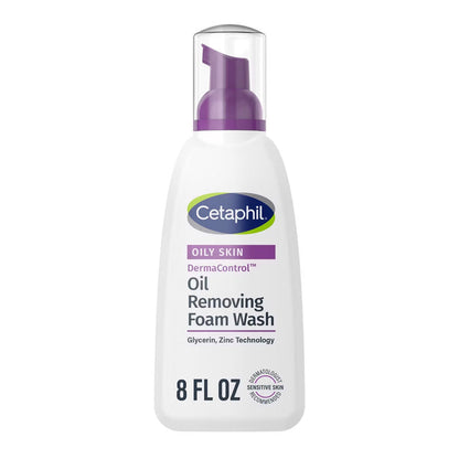 Cetaphil Derma Control Oil Removing Foam Wash 8oz/ 237ml