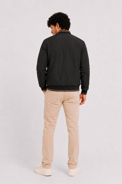 Chaqueta Bomber 2way Negro