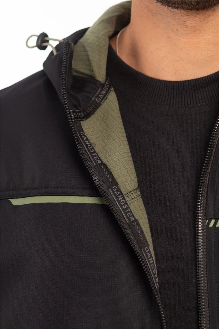 Chaqueta Full Zipper Windrax Azul Marino Mezcla Gangster