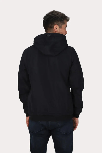 Chaqueta Full Zipper Windrax Negro Gangster
