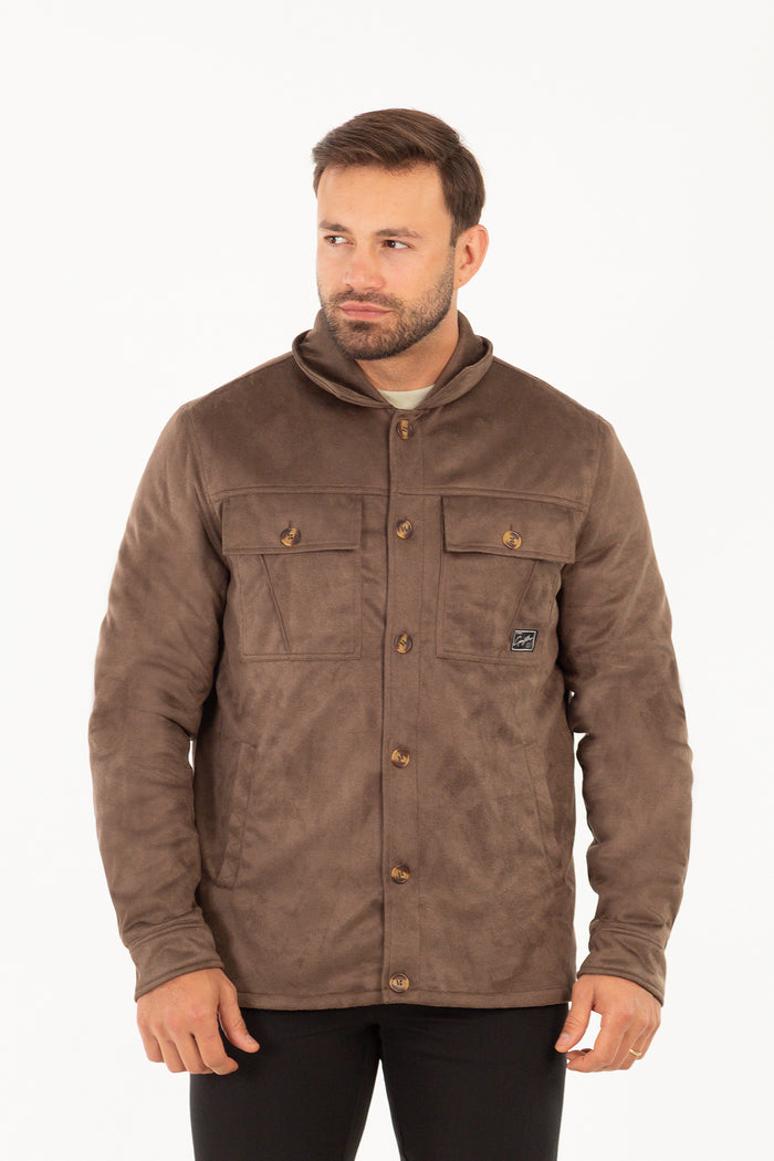 Chaqueta Overshirt Calm Cafe