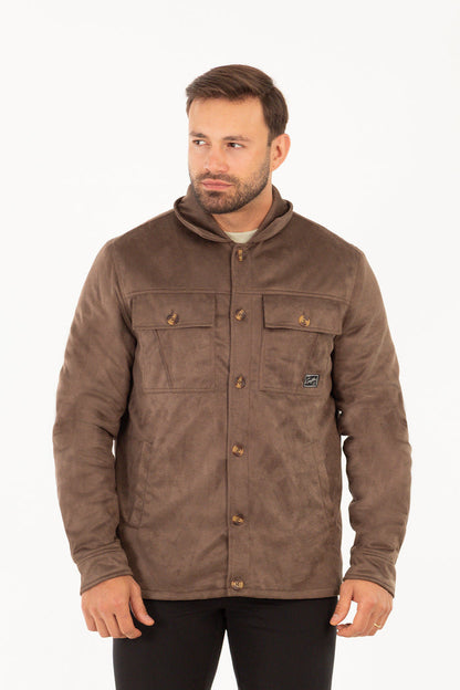 Chaqueta Overshirt Calm Cafe