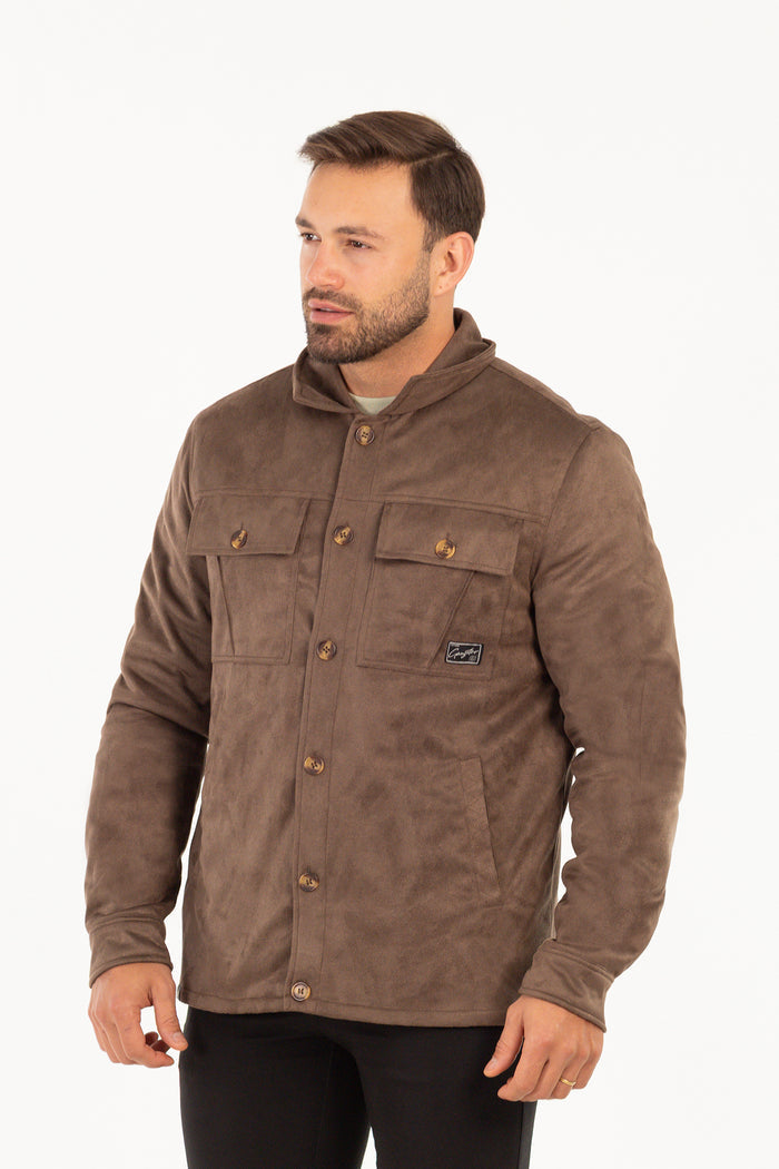 Chaqueta Overshirt Calm Cafe