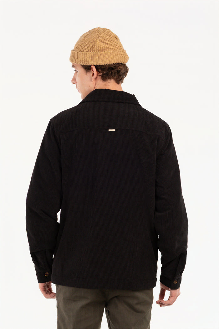 Chaqueta Overshirt Sway Negro